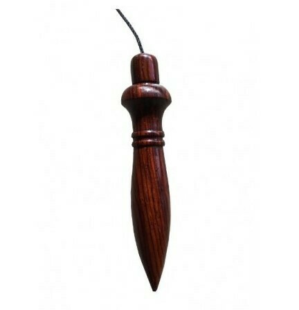 Pendule Égyptien en Bois acajou