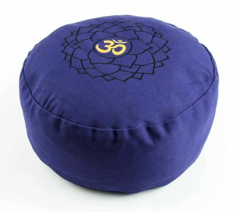 Coussin de méditation chakra couronne