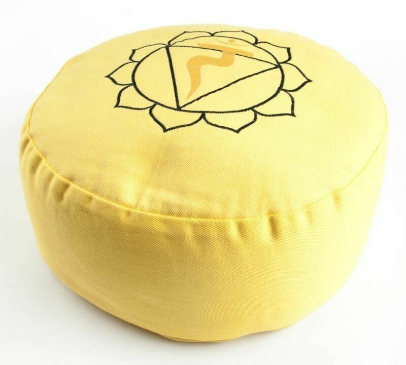 Coussin de méditation chakra du plexus solaire