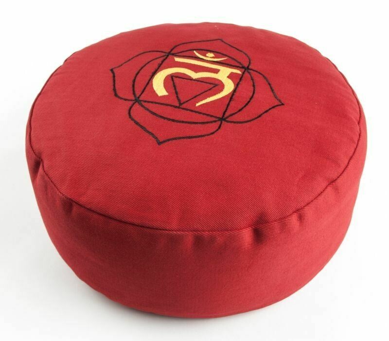 Coussin de méditation chakra racine