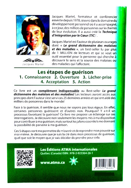 Les 5 étapes pour parvenir à la guérison