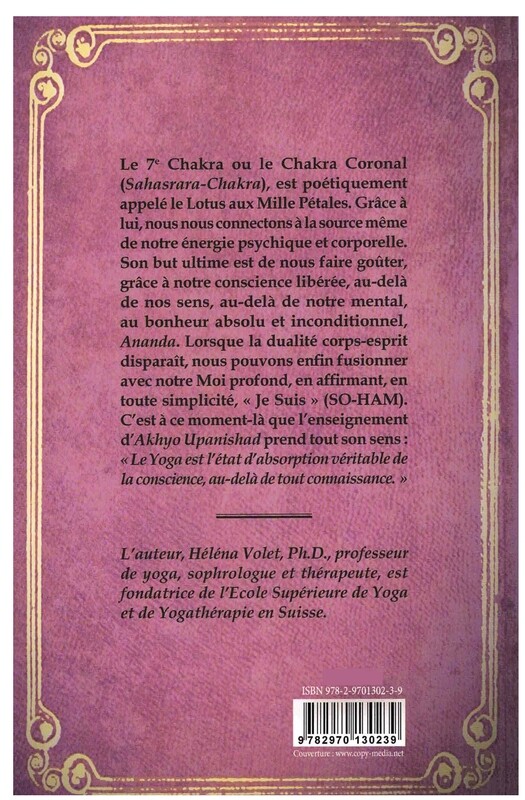 Le voyage au pays des chakras, chakra coronal