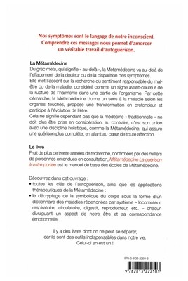 Métamédecine, la guérison à votre portée