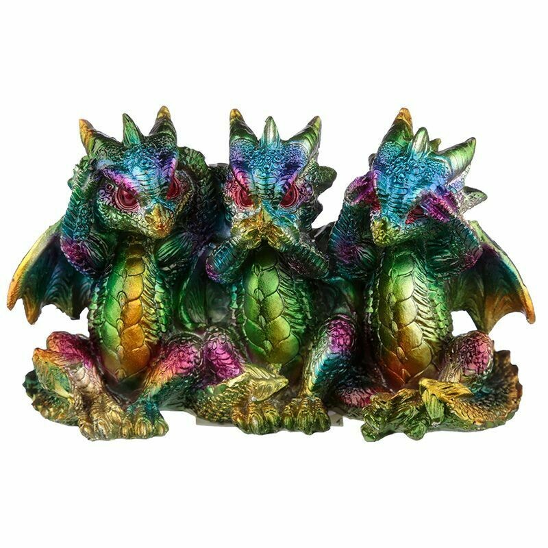 Statue dragon les trois sens