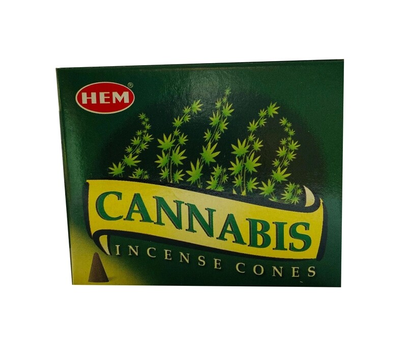Cône d&#39;encens Hem Cannabis
