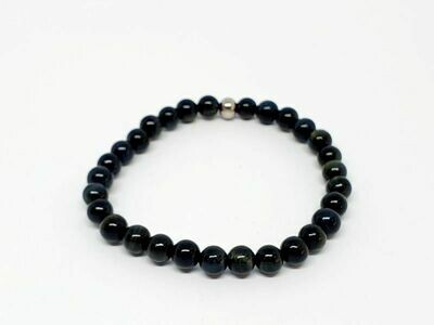 Bracelet oeil de faucon, 6 mm