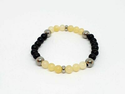 Bracelet calcite jaune