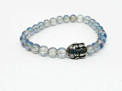 Bracelet Aqua Aura, 6 mm