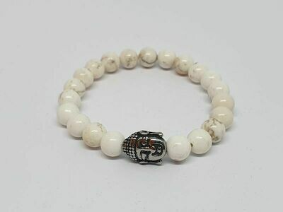 Bracelet magnésite 8 mm
