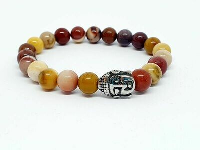 Bracelet Mookaïte, 8 mm