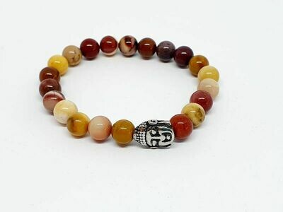 Bracelet Mookaïte, 8 mm
