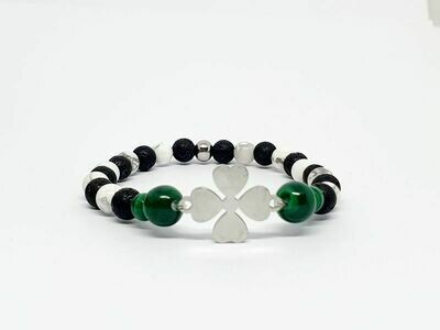 Bracelet douleurs ossature et rhumatisme, 8 mm et 6 mm