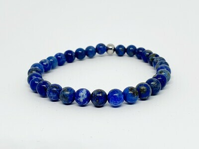 Bracelet Lapis Lazuli, 6 mm