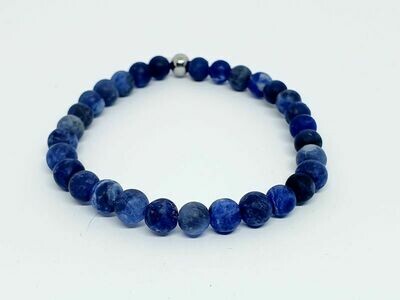 Bracelet Sodalite matte, 6 mm