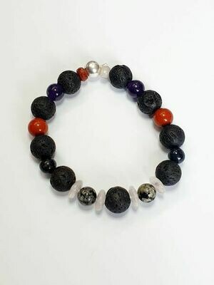 Bracelet Deuil, 8 mm