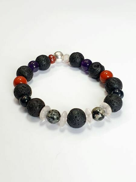 Bracelet Deuil, 8 mm