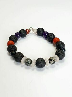 Bracelet Deuil, 8 mm