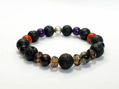 Bracelet Deuil, 8 mm