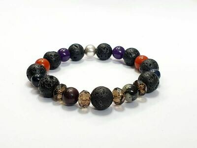 Bracelet Deuil, 8 mm