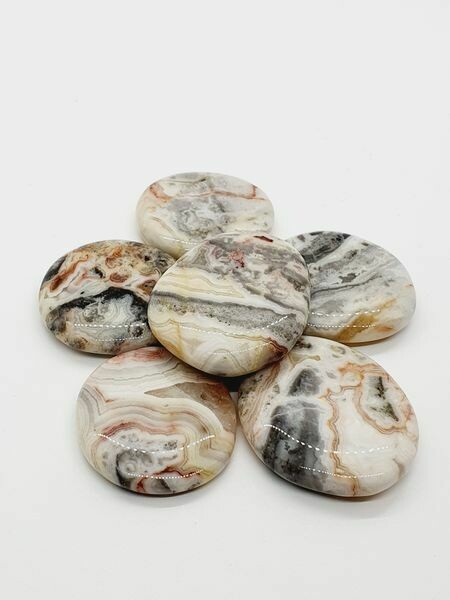 Galet Agate Crazy Lace