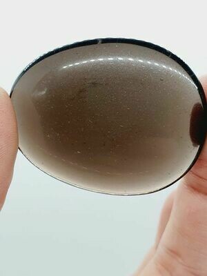 Galet Obsidienne transparente (fumée)