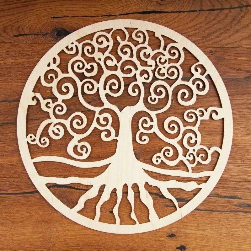Arbre de vie en bois 30 cm