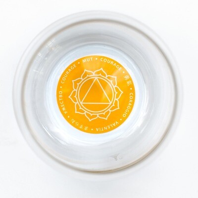 Verre chakra du plexus solaire