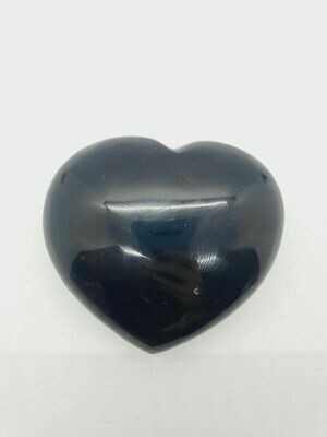 Cœur quartz fumé  8,5 cm - 464gr