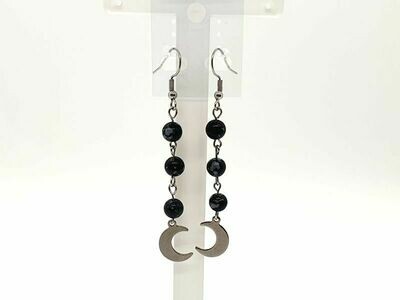 Boucle d'oreille Flocon de Neige 6 mm