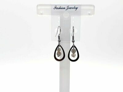 Boucles d'oreilles Labradorite 4 mm