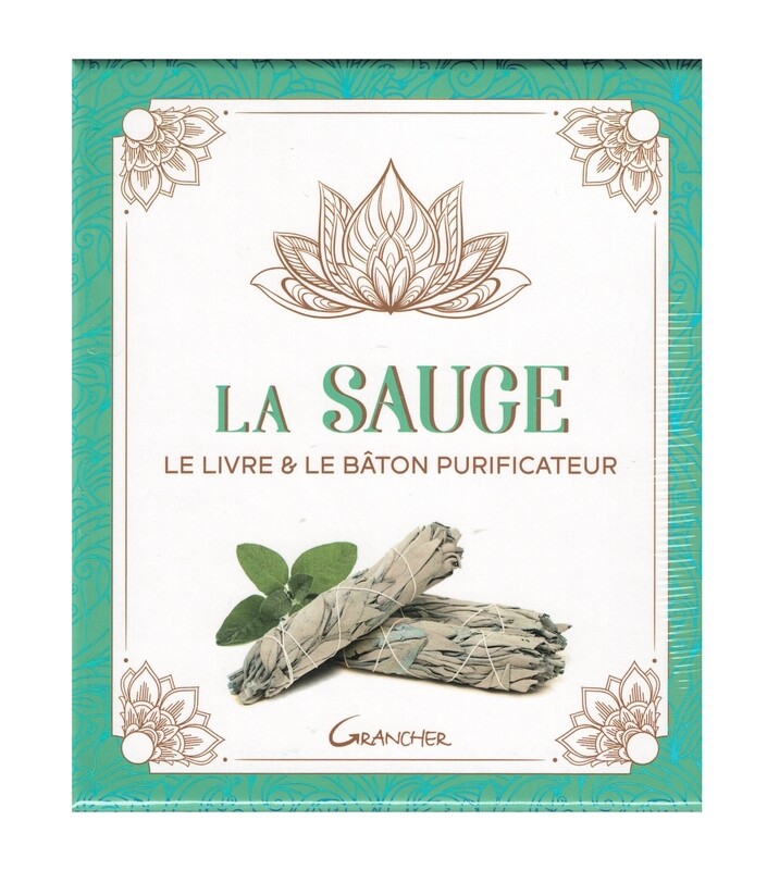 La Sauge le livre & le bâton purificateur La Sauge le livre & le bâton purificateur