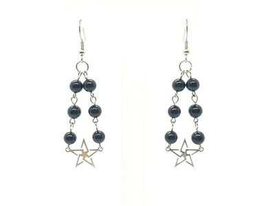 Boucles d&#39;oreilles Tourmaline, 6 mm