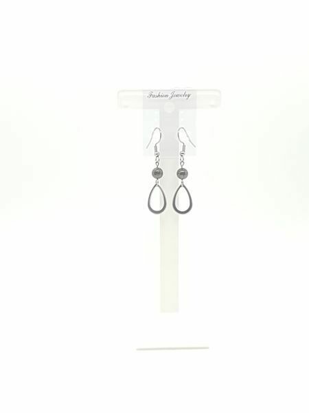 Boucle d&#39;oreille Hématite, 6 mm