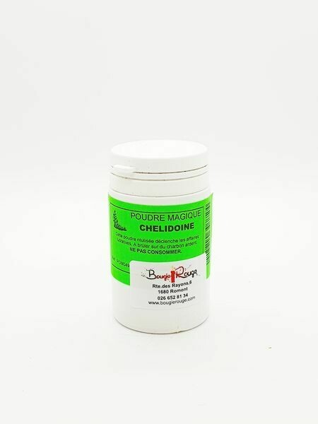 Poudre magique chelidoine