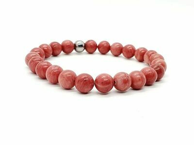 Bracelet Rhodonite, 8 mm