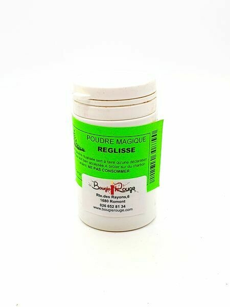 Poudre Magique Réglisse