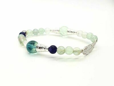 Bracelet Fluorite, 6 et 10 mm