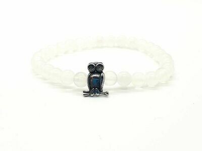 Bracelet Sélénite 6 mm