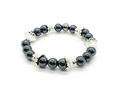 Bracelet hématite 8 mm