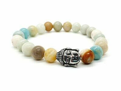 Bracelet Amazonite 8 mm
