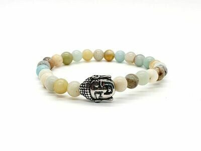 Bracelet Amazonite 6 mm