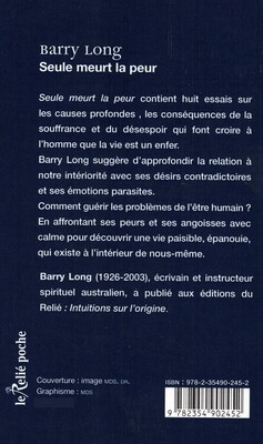 Seul meurt la peur - Nouvelle edition