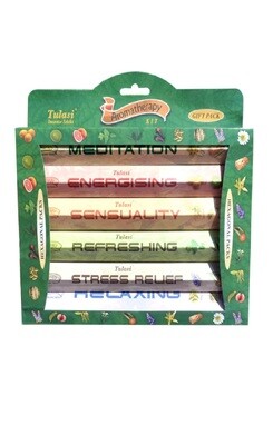Encens tulasi sarathi pack découverte aromatherapy 20g