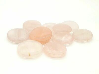 Quartz rose galet