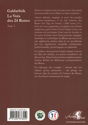 Galdarbok la voix des 24 runes Tome 3
