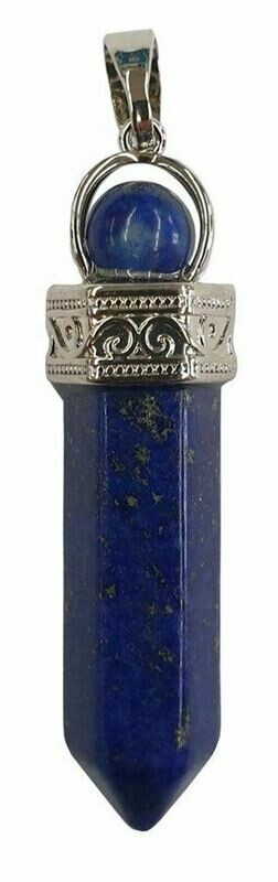 Pendentif pointe de lapis lazuli