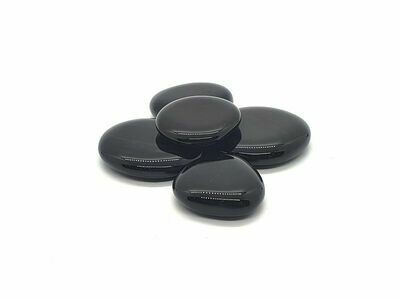 Obsidienne arc-en-ciel galet plat