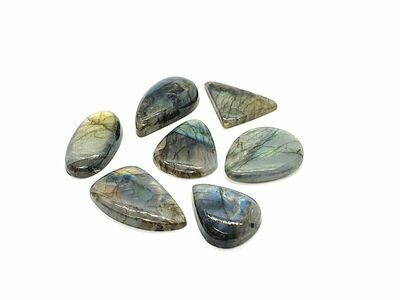 Labradorite diverses formes polies à la main