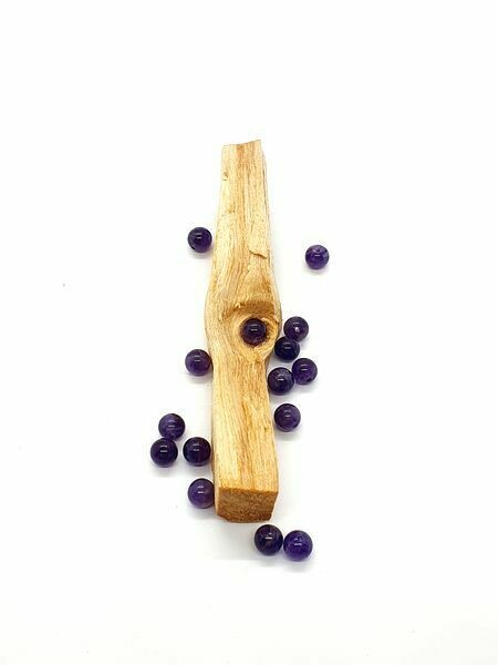 Améthyste 6 mm - perles