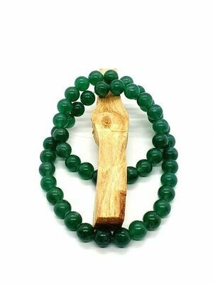 Aventurine verte, 8 mm - Rang